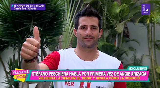 Stefano Peschiera habla por primera vez de Angie Arizaga
