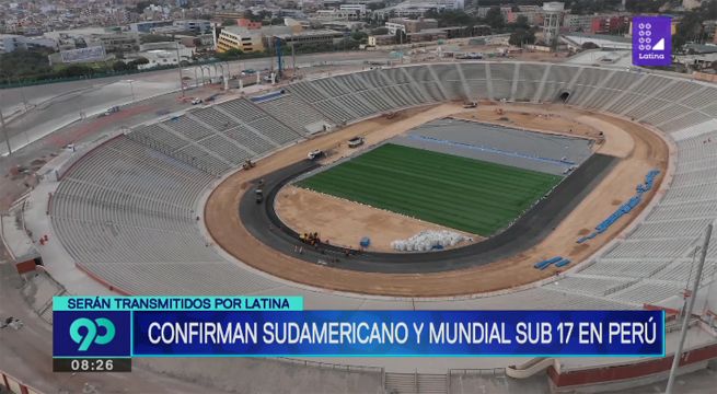 Confirman que Sudamericano y Mundial Sub 17 se jugarán en Perú