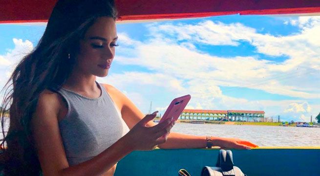 Mayra Goñi sorprende en Instagram con topless al aire libre