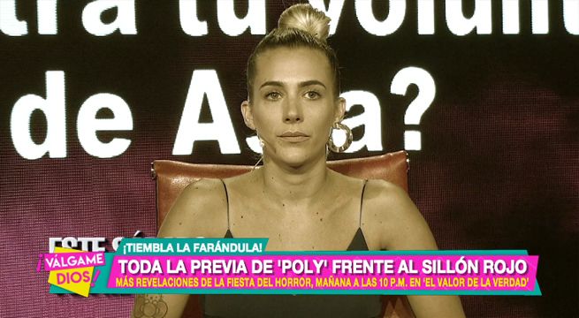 Toda la previa de Poly frente al sillón rojo
