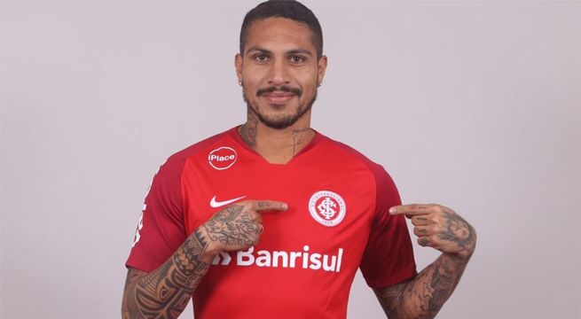 Paolo Guerrero fue inscrito por el Internacional de Porto Alegre para la Copa Libertadores