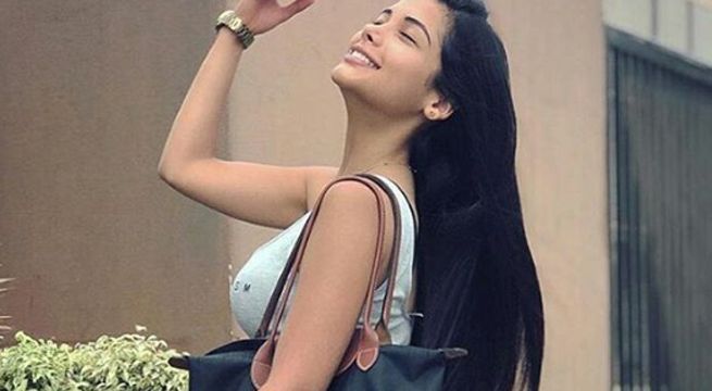 Valeria Roggero, sobrina de Farfán, posó en topless y un detalle llamó la atención