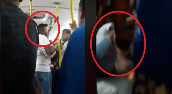 Extranjero llama 'indio' a peruano y termina noqueado (Video)