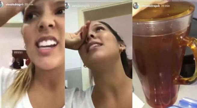 Alessia Drago genera polémica al decir que le da asco el emoliente (Video)