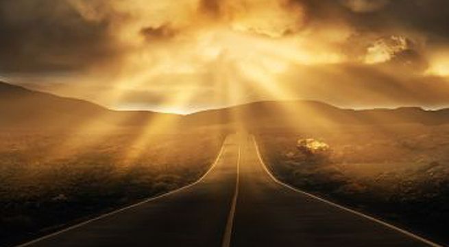 Aparece imagen similar a Jesucristo sobre el cielo de Italia