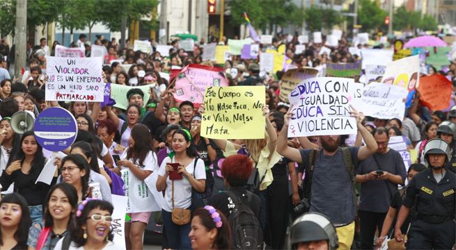 Día de la Mujer: así se desarrolla la movilización contra la violencia de género