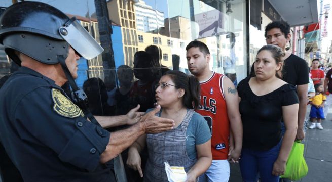 Cierre de Gamarra: empresarios calculan pérdidas hasta en 60 millones de soles