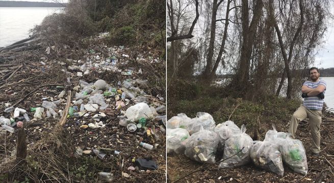 Conoce el Trash Challenge, el reto viral que hace que miles limpien playas y parques