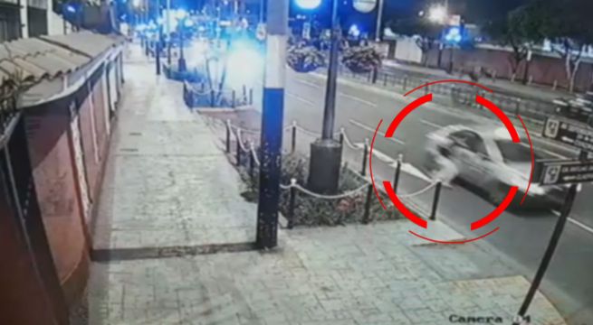 Cámaras de seguridad muestran a sobrino de Paolo Guerrero ser arrastrado por vehículo en Chorrillos