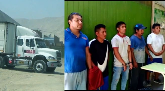 Ate: Detienen a banda de ladrones que robaron mercadería valorizada en 150 mil soles