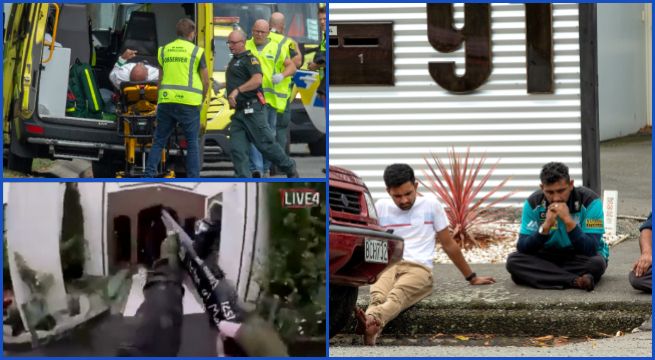 Al menos 49 muertos y 20 heridos graves en un atentado contra dos mezquitas de Nueva Zelanda