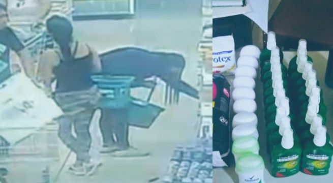 San Juan de Lurigancho: Cae banda de ‘tenderos’ extranjeros tras robar en conocido supermercado