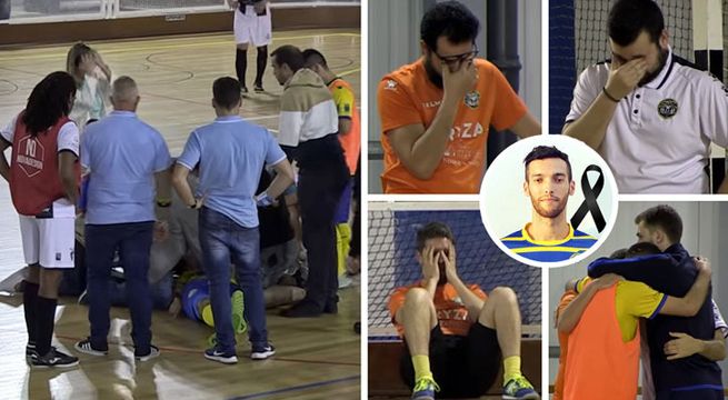Jugador de futsal fallece en pleno encuentro [Video]
