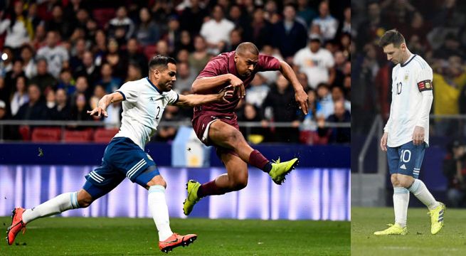 Sorpresa mundial: Venezuela venció 3-1 a Argentina en partido amistoso [Video]
