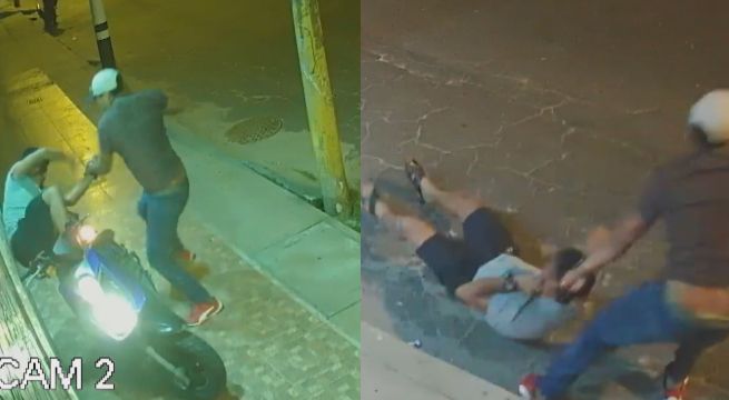 Iquitos: Delincuentes arrastran a empresario para robarle cadena de oro