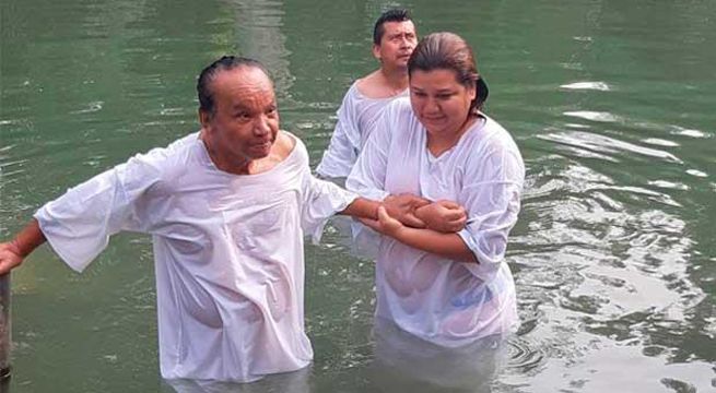 Melcochita se bautizó al estilo de Jesús durante su visita a Israel [Video]