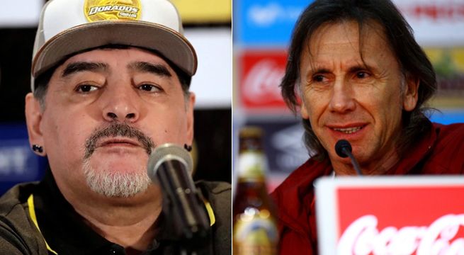 Diego Maradona pide a Ricardo Gareca como entrenador de la selección de Argentina