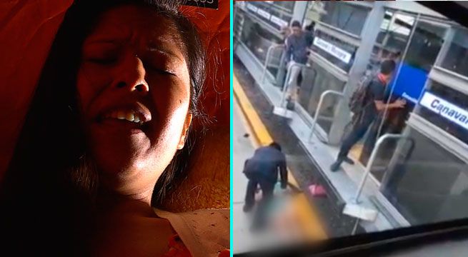 Joven que quedó atrapada en puerta de Metropolitano y cayó a la estación exige sanción a conductor