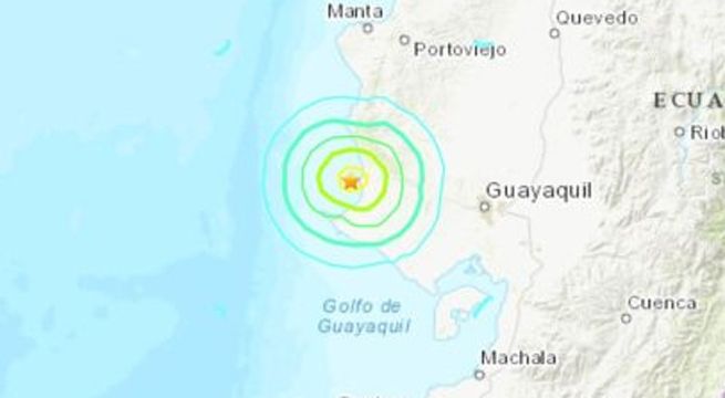 Ecuador: hasta 50 réplicas tras sismo de magnitud 6.1