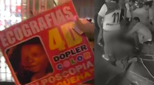 Ica: Muere adolescente tras caerle un letrero luminoso en la vía pública