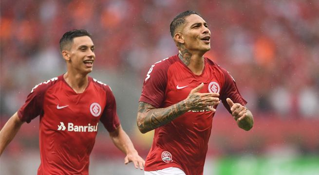 ¡Fuera de serie!: Paolo Guerrero anotó en su regreso con el Inter de Porto Alegre [VIDEO]