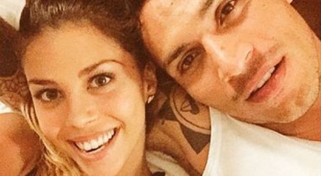Alondra García Miró acompañó a Paolo Guerrero en su debut con el Inter de Porto Alegre