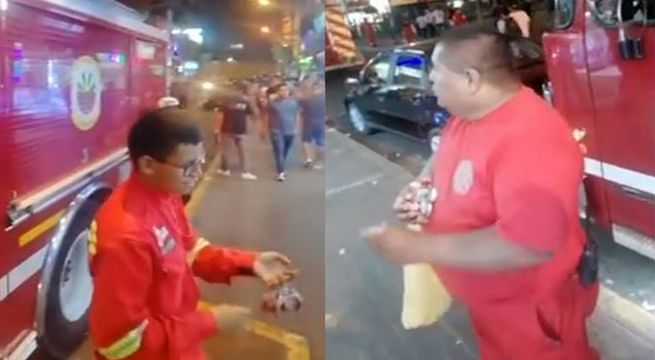 Bomberos venden llaveros para poder renovar sus equipos [Video]