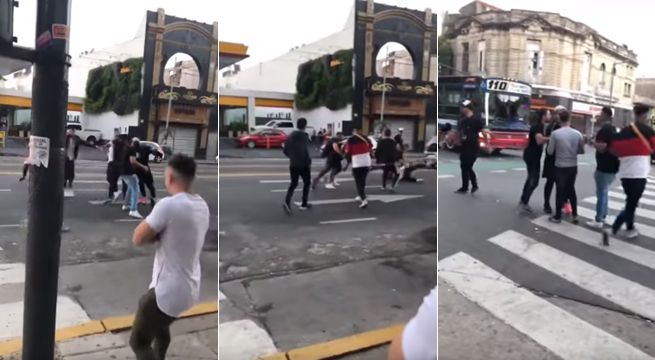 Estrella del trap en Argentina es captada peleando afuera de un bar