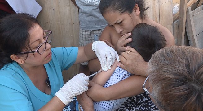 Se detectó el primer caso de sarampión en el país y existen 100 casos en sospecha
