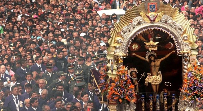 Este es el recorrido que realizará mañana el Señor de los Milagros