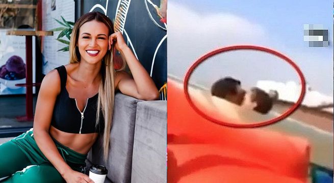 Así reaccionó Angie Arizaga al preguntarle por su nuevo amor [VIDEO]