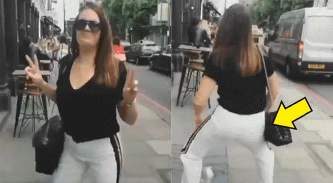 Mujer baila sensual twerking pero su pantalón le juega una muy mala pasada [Video]
