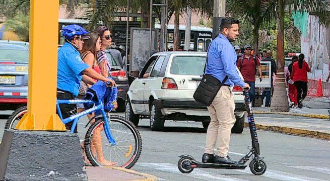 Alistan ordenanza para regular el uso de scooters eléctricos en Miraflores