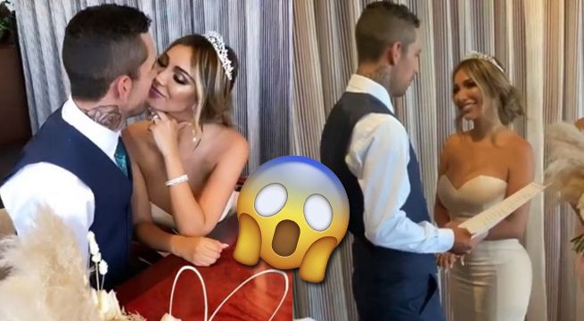 Paula Manzanal se casó con el medio hermano del padre de su hijo [VIDEO]