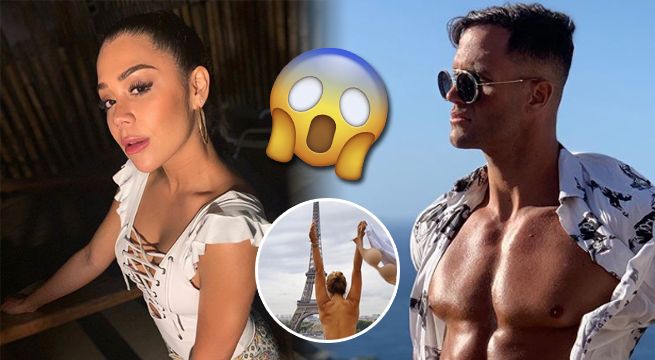 La Chama posa en topless frente a la Torre Eiffel y Fabio Agostini le lanza dura crítica [FOTO]