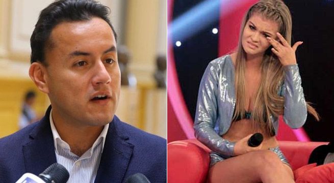 Brunella Horna furiosa porque le dicen que “está en modo ahorro” por cierre del Congreso