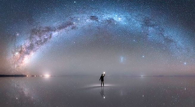Peruano recibe premio de la NASA luego de fotografiar la Vía Láctea