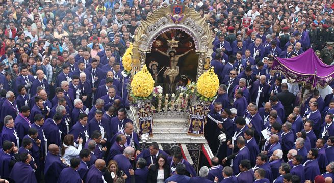 Señor de los Milagros: conoce el recorrido de su procesión del 28 de octubre