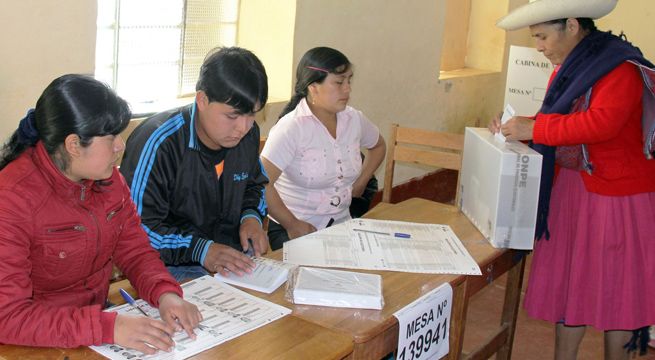 Elecciones 2020: se realizará nuevo sorteo para elegir a miembros de mesa