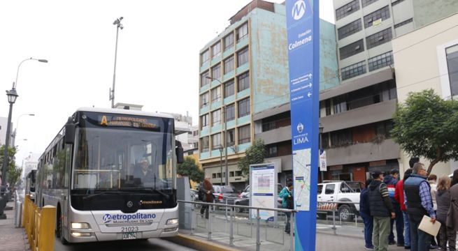 Metropolitano: rutas cambiarán por procesión del Señor de los Milagros y Día de Todos los Santos