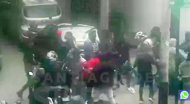 Conductores de 'taximotos' nuevamente se enfrentaron en Surco [VIDEO]