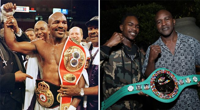Hijo del recordado campeón de box Evander Holyfield debuta ganando en 14 segundos [VIDEO]