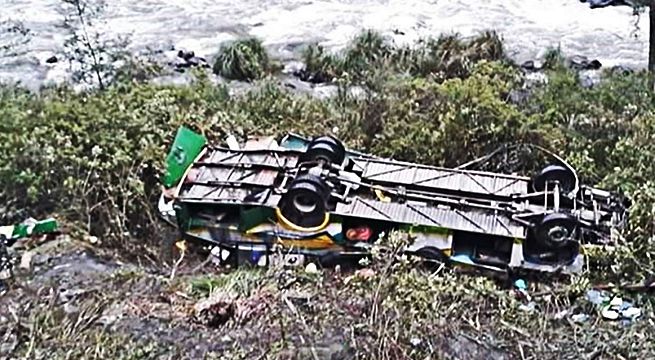 Puno: accidente en vía Juliaca - Sandia deja 6 muertos y 37 heridos