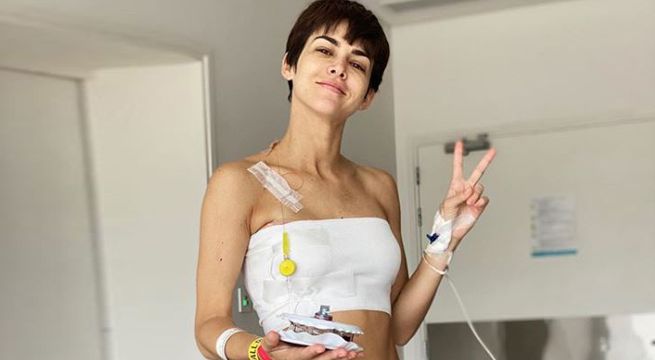 Anahí de Cárdenas supera primera operación contra el cáncer de mama [Fotos]