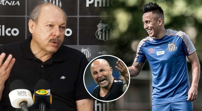 Presidente del Santos pide el retorno de Christian Cueva al equipo [VIDEO]