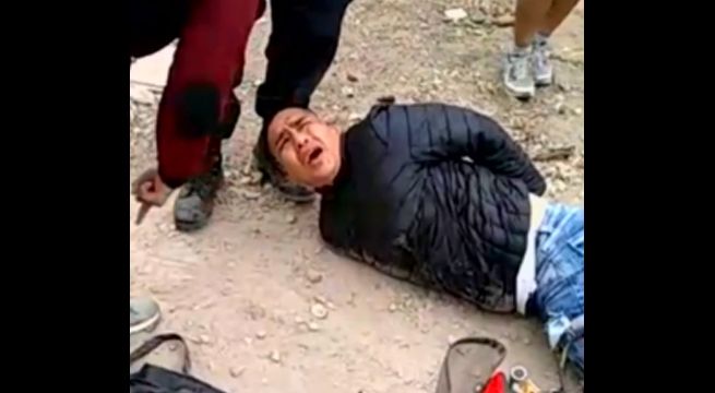 Delincuente fue detenido gracias al GPS del celular que robó a comerciante [VIDEO]