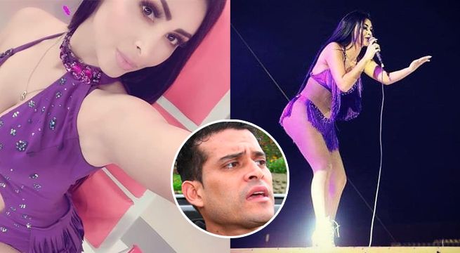 Pamela Franco es troleada con Christian Domínguez en pleno concierto [VIDEO]