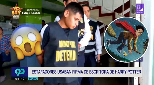 Capturan a banda criminal que estafaba utilizando la firma de la autora de Harry Potter [VIDEO]