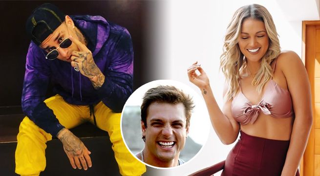 Mientras Jota manda mensajes a Angie Arizaga, Nicola Porcella reaparece con su ‘bebecita’ [VIDEO]