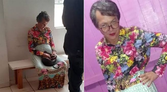 Hombre se disfraza de su madre de 60 años para pasar examen de manejo, pero lo descubren [FOTOS]